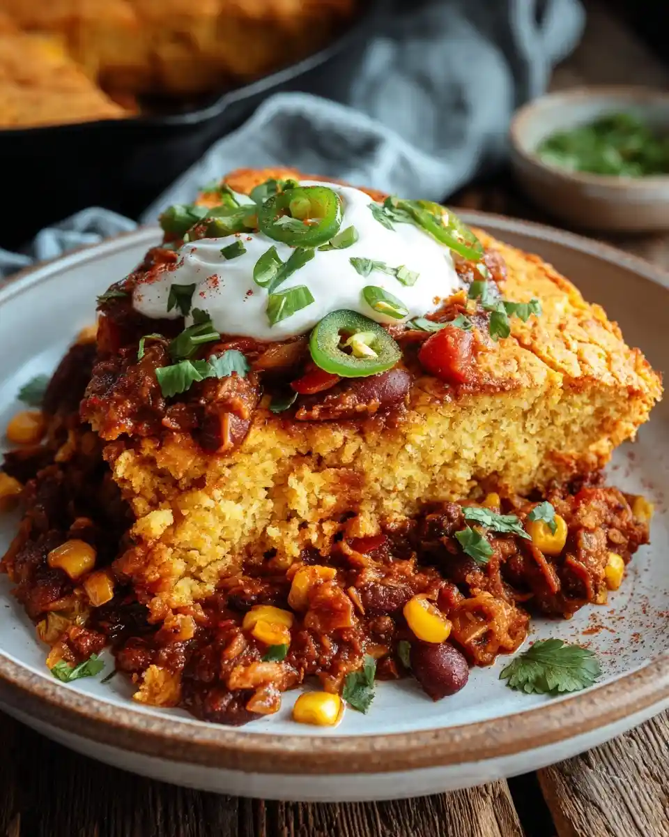 A serving of {{ $('Fetch Recipe Data').first().json["Main Keyword"] }} topped with sour cream, jalapeños, and cilantro.