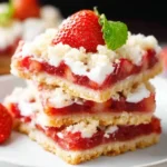 Close-up of three stacked {{ $('Fetch Recipe Data').first().json["Main Keyword"] }} on a white plate.