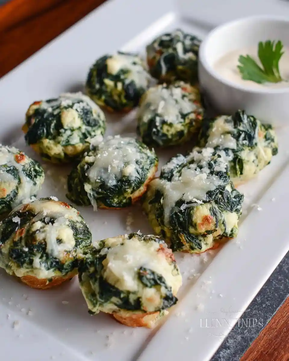 White plate with baked {{ $('Fetch Recipe Data').first().json["Main Keyword"] }}, sprinkled with cheese, next to a dip.